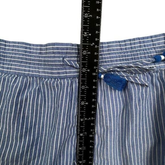 VINEYARD VINES GIRLS SWIMMING TRUNKS SIZE S BLUE WHITE STRIPES LINED - Picture 5 of 9